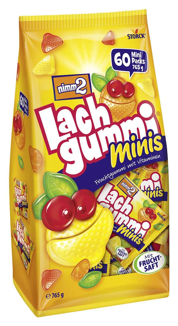 Storck Nimm2 Lachgummi Minis 60 Stück 765 g