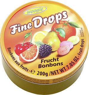 Woogie Bonbons mit Früchtemixgeschmack 200g Dose