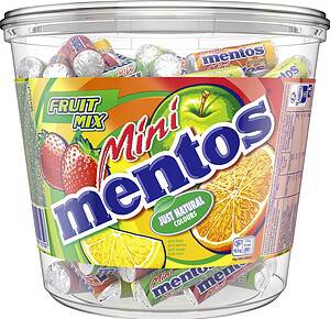 Mini Mentos Fruit Mix 120 St. 1,26 kg