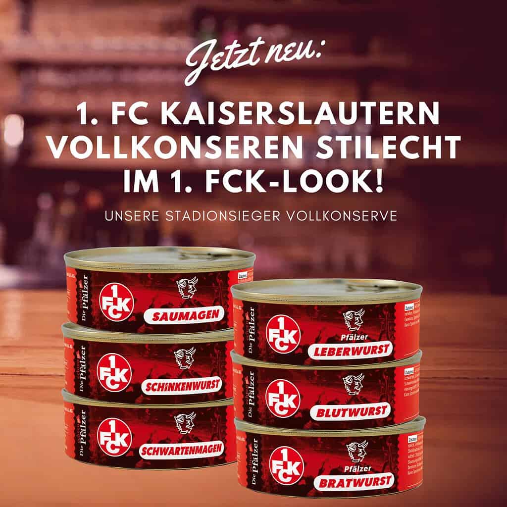 1. FC Kaiserslautern Vollkonserven 200g
