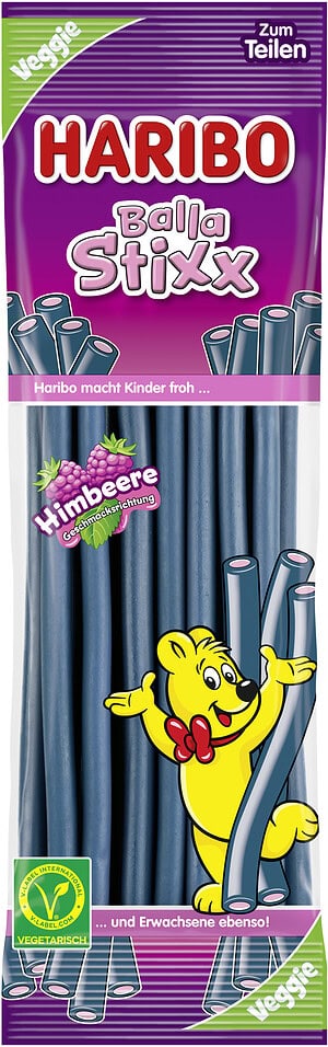 Haribo Balla Stixx Himbeere vegetarisch 200g