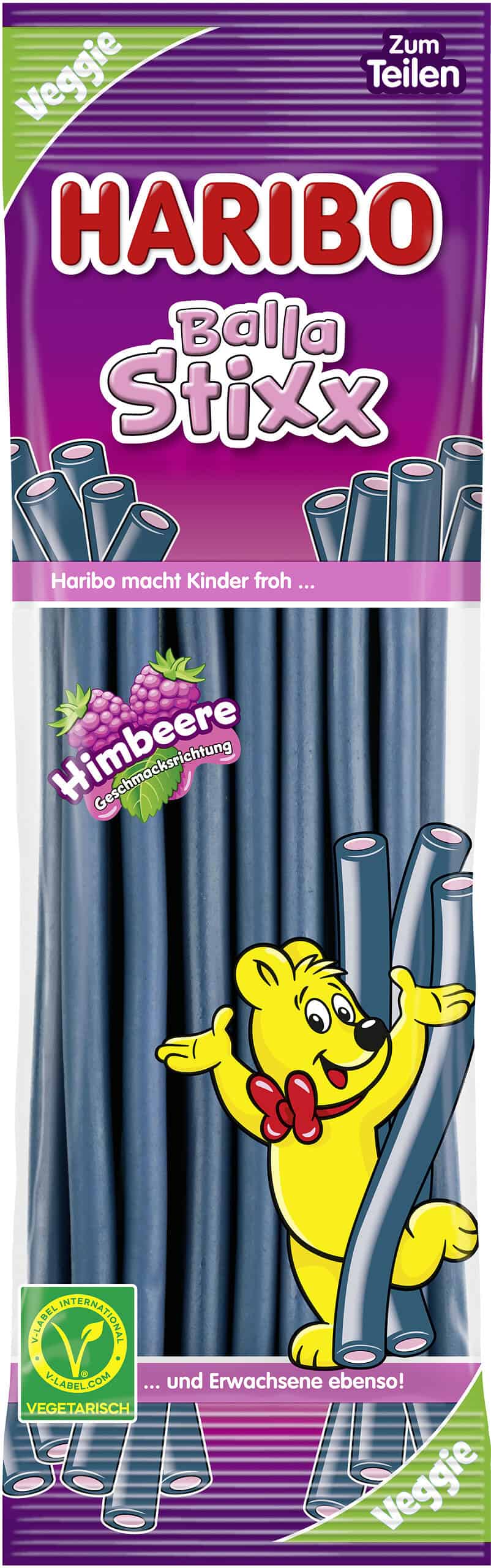 Haribo Balla Stixx Himbeere vegetarisch 200g