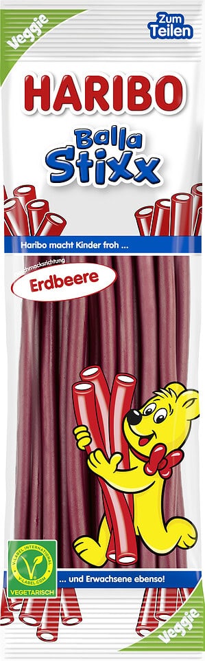 Haribo Balla Stixx Erdbeere 200 g