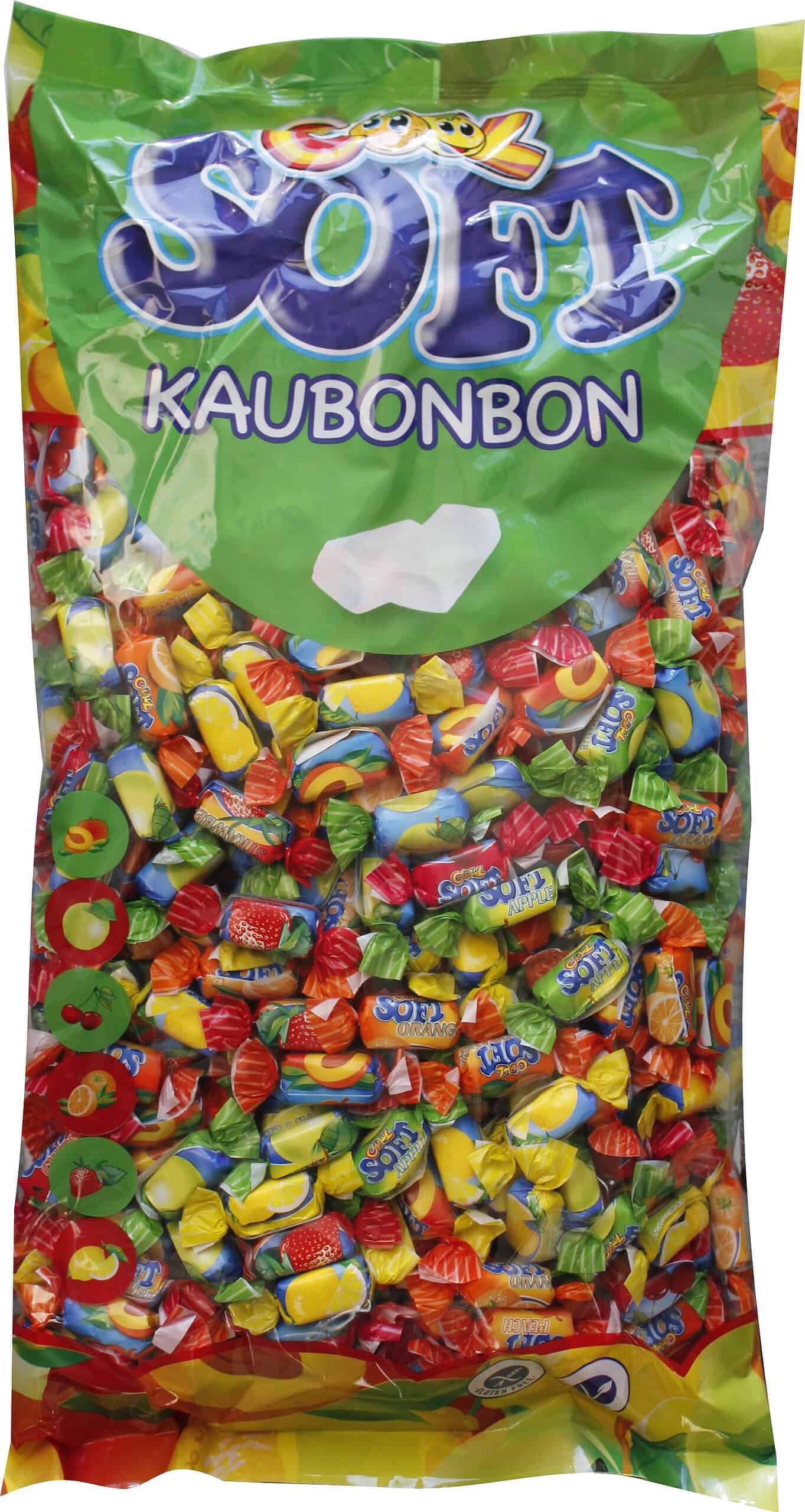 Cool Soft Kaubonbon ca. 535 Stück 3 kg