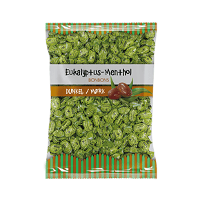 Cool Bonbon Eukalyptus Menthol Dunkel 1 kg