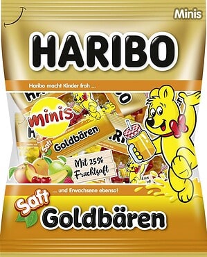 Haribo Saft Goldbären Minis 14 Beutel 220 g