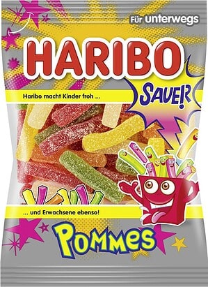 HariboSaure Pommes 24 × 100 g (2,4 kg)