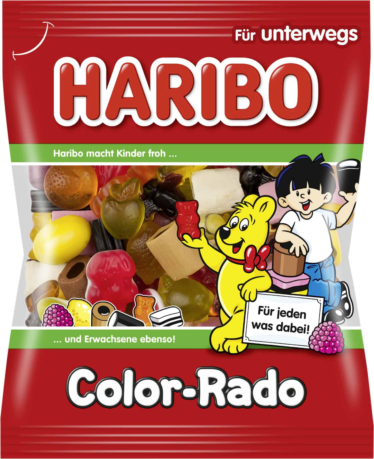 Haribo Color-Rado 24 × 100 g (2,4 kg)