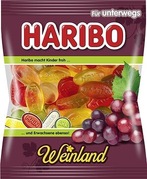 HARIBO Weinland Weingummi 30 × 100 g (3 kg)