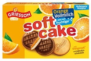 Griesson Soft Cake Orange Vollmilch 300 g