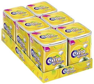 Extra Refreshers Tropical 6 x 35 Stück (6 Dosen)