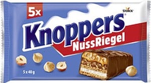 Knoppers NussRiegel 5 × 40 g (200g)