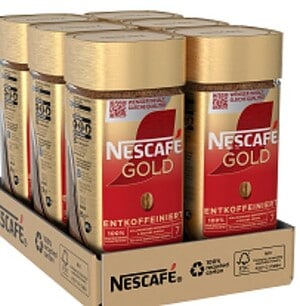 Nescafé Gold Entkoffeiniert 6 × 95 g (570g)