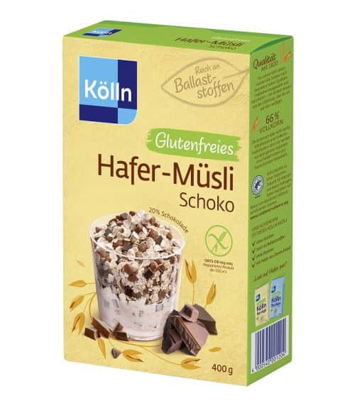 Kölln Hafer Müsli Schoko Glutenfrei 400 g