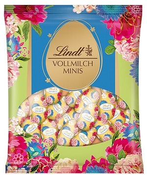 Lindt Blumen Edition Mini Eier Vollmilch 180 g