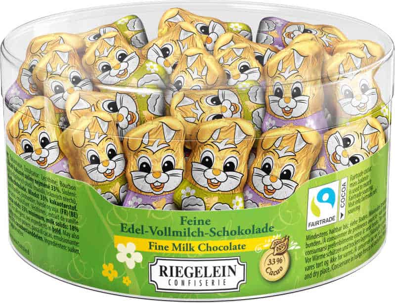 Riegelein Minis Knuddelhäschen massiv ca. 5 g (400 g)
