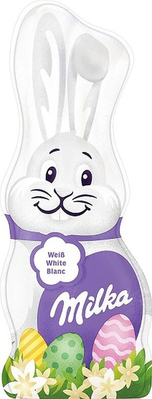 Milka Schokoosterhase Weiß 45 g
