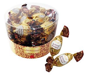 Storz Schichtnougat-Eier 30 × 15 g (450 g)