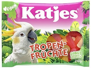 Katjes Tropen-Früchte 210 g