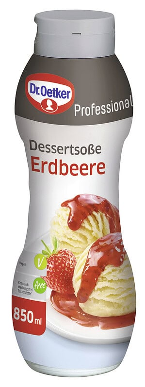 Dr. Oetker Dessertsoße Erdbeere 850 ml