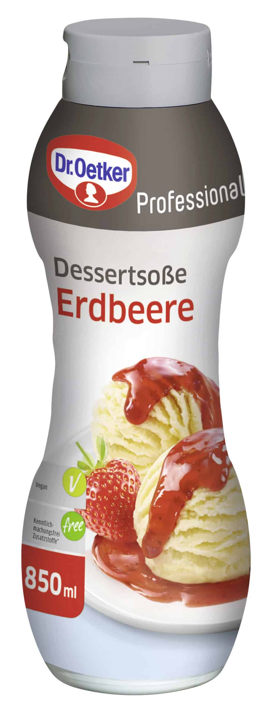 Dr. Oetker Dessertsoße Erdbeere 850 ml