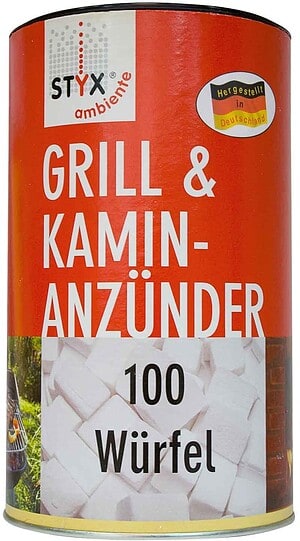 Schmalfuss STYX Grill- & Kaminanzündern 100 Würfel