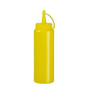 HENDI Spenderflasche für Saucen in Gelb für 0,7l Füllmenge