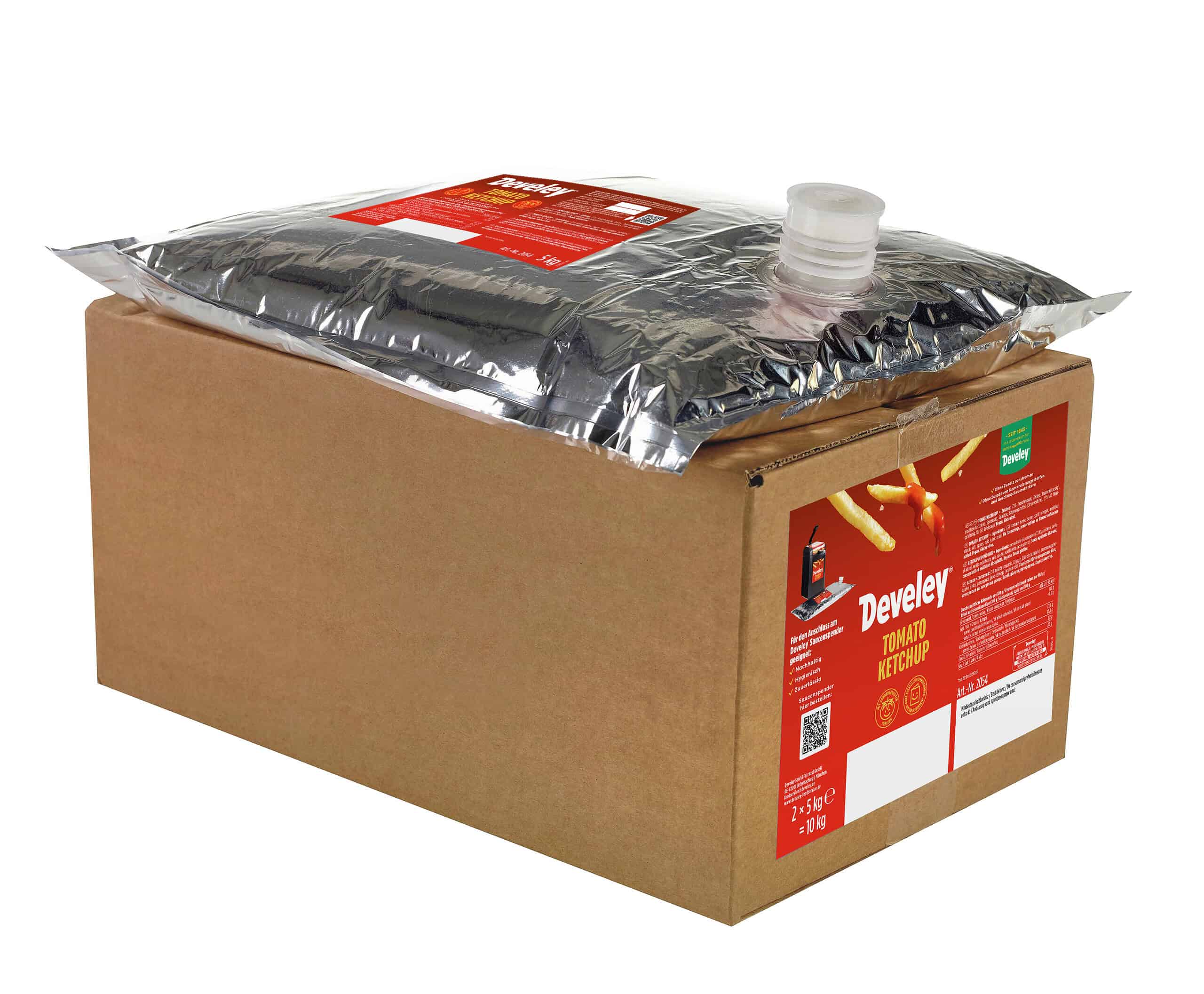 Develey Tomaten Ketchup Bag-in-Box (5 kg)