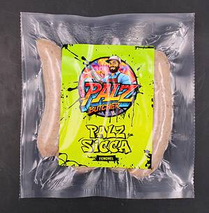 Palz Butcher Bratwurst Salsiccia Fenchel 5 x 90 g Vac.