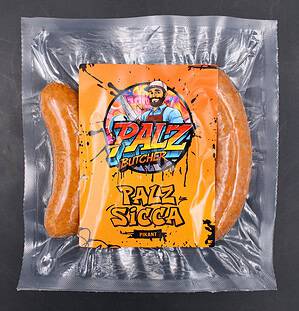 Palz Butcher Bratwurst Salsiccia pikant 5 x 90 g vac.