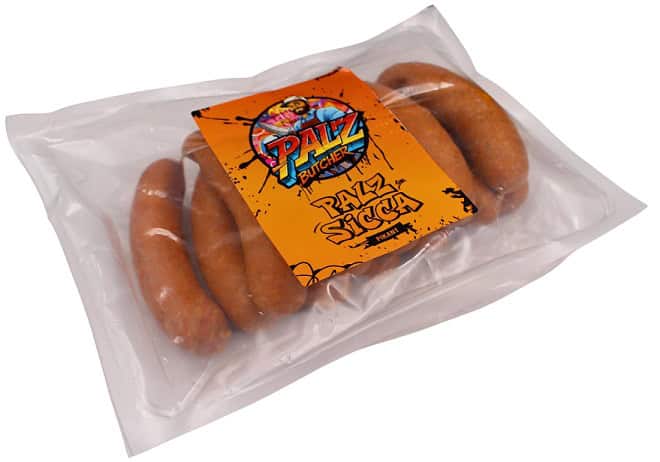 Palz Butcher Bratwurst Salsiccia pikant 12 x 90 g vac.
