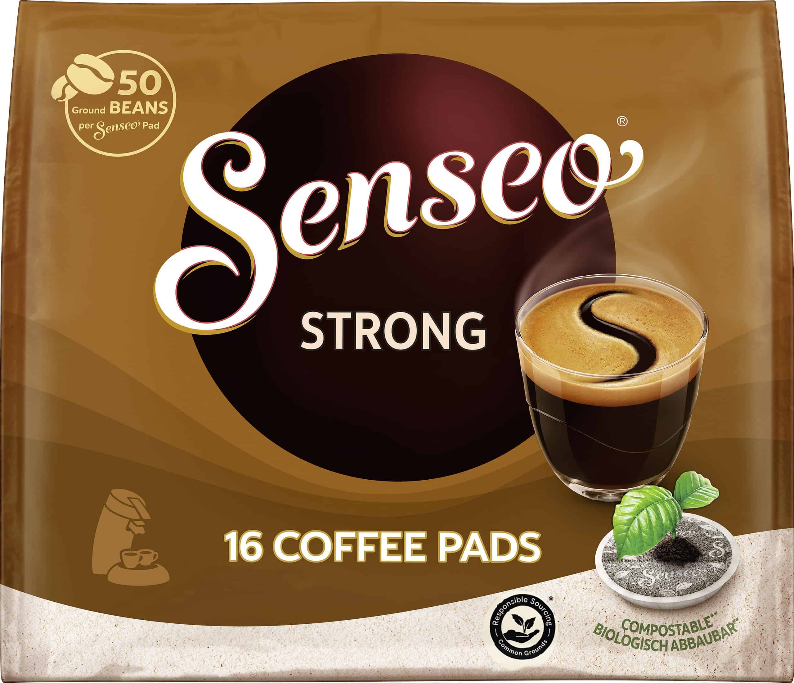 Senseo Pads Strong 16 Pads (111 g)