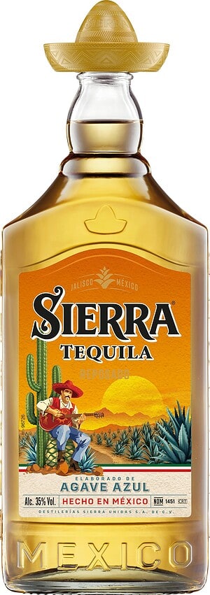 Tequila Sierra Reposado 35% Vol. 1 Liter