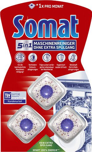 Somat Spülmaschinenreiniger 5in1 3 Stück