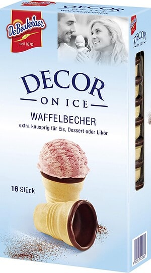 De Beukelaer Waffelbecher 60 g (16 Stück)