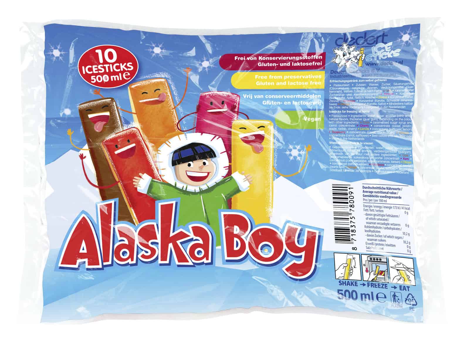 Alaska Boy Icesticks 10 x 50ml
