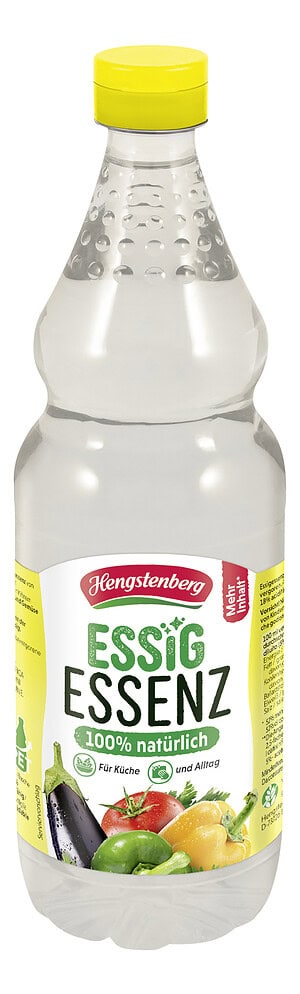 Hengstenberg Essigessenz aus Branntweinessig 18% Säure naturvergoren 760g