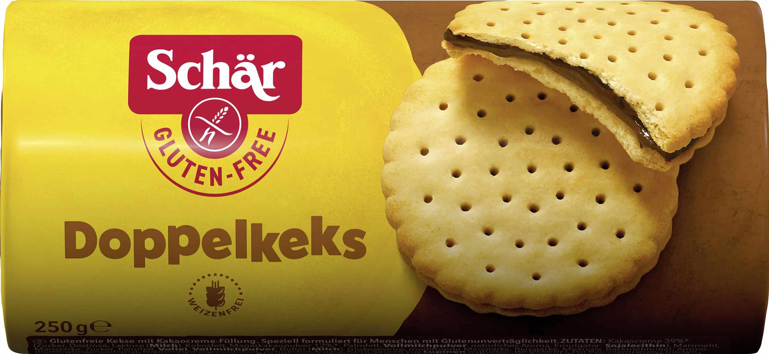 Schär Doppelkeks Glutenfrei 250 g