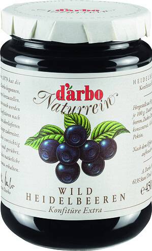 Darbo Extra Konfitüre Heidelbeere (450 g)