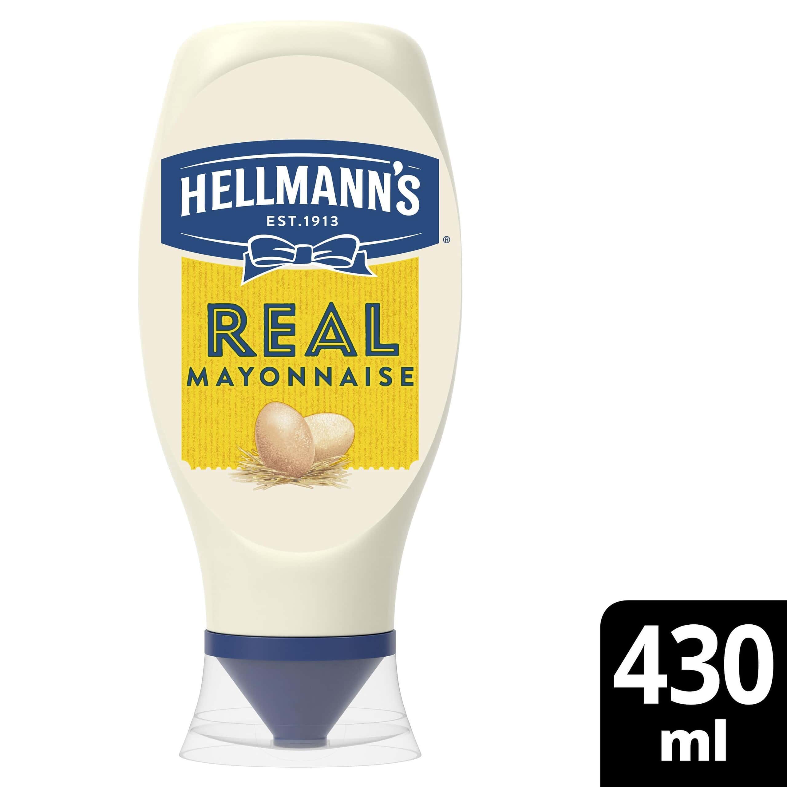 Hellmann's Real Mayonnaise 78 % Fett (430 ml)