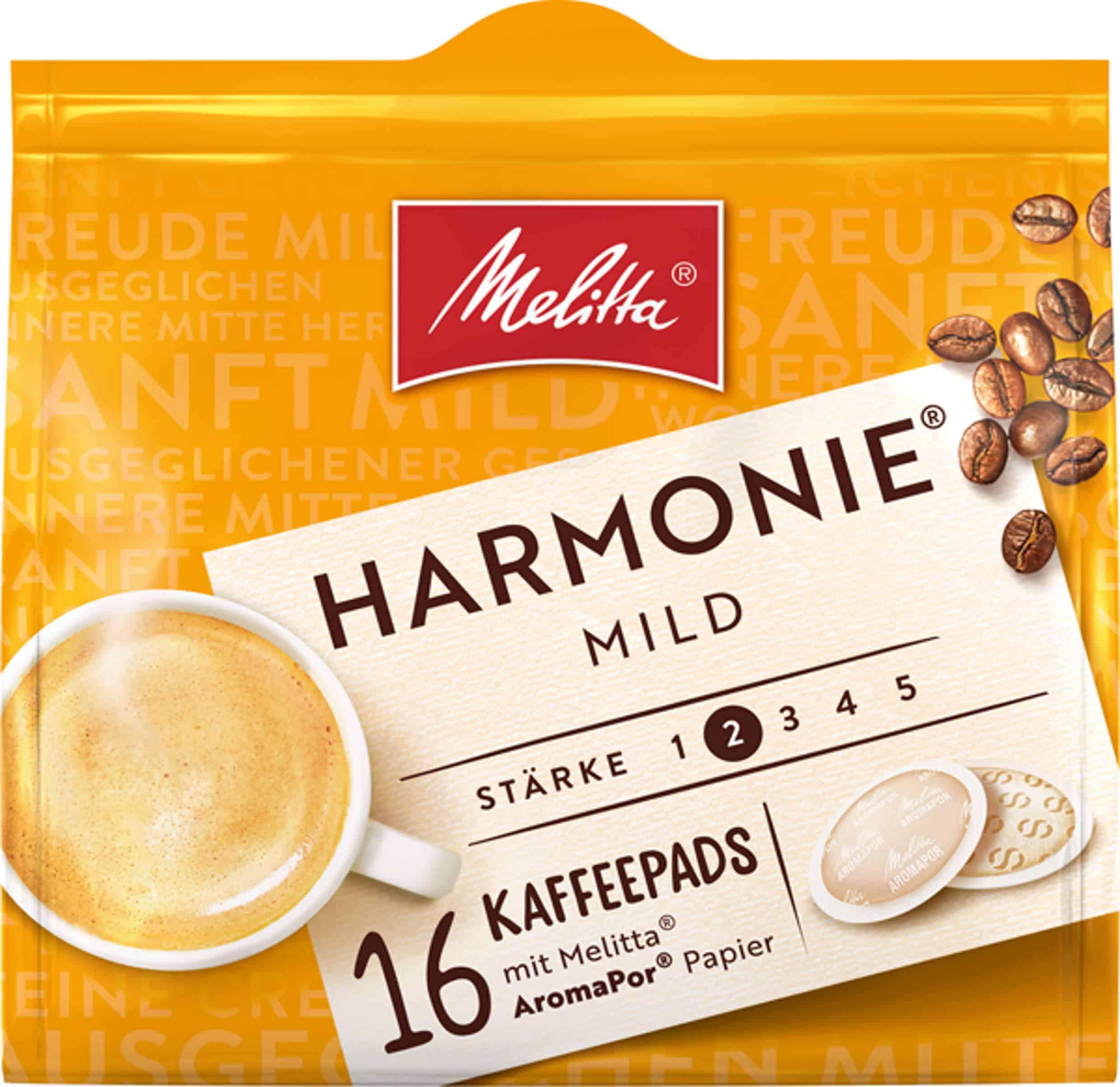 Melitta Café Harmonie Mild Pads 16 Stück ( 112 g)