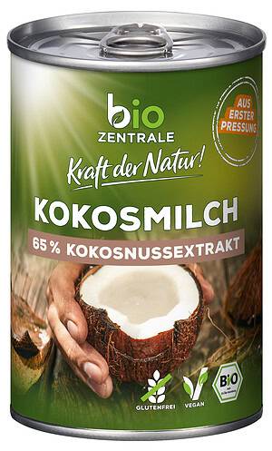 Bio Zentrale Kokosmilch (400 ml)