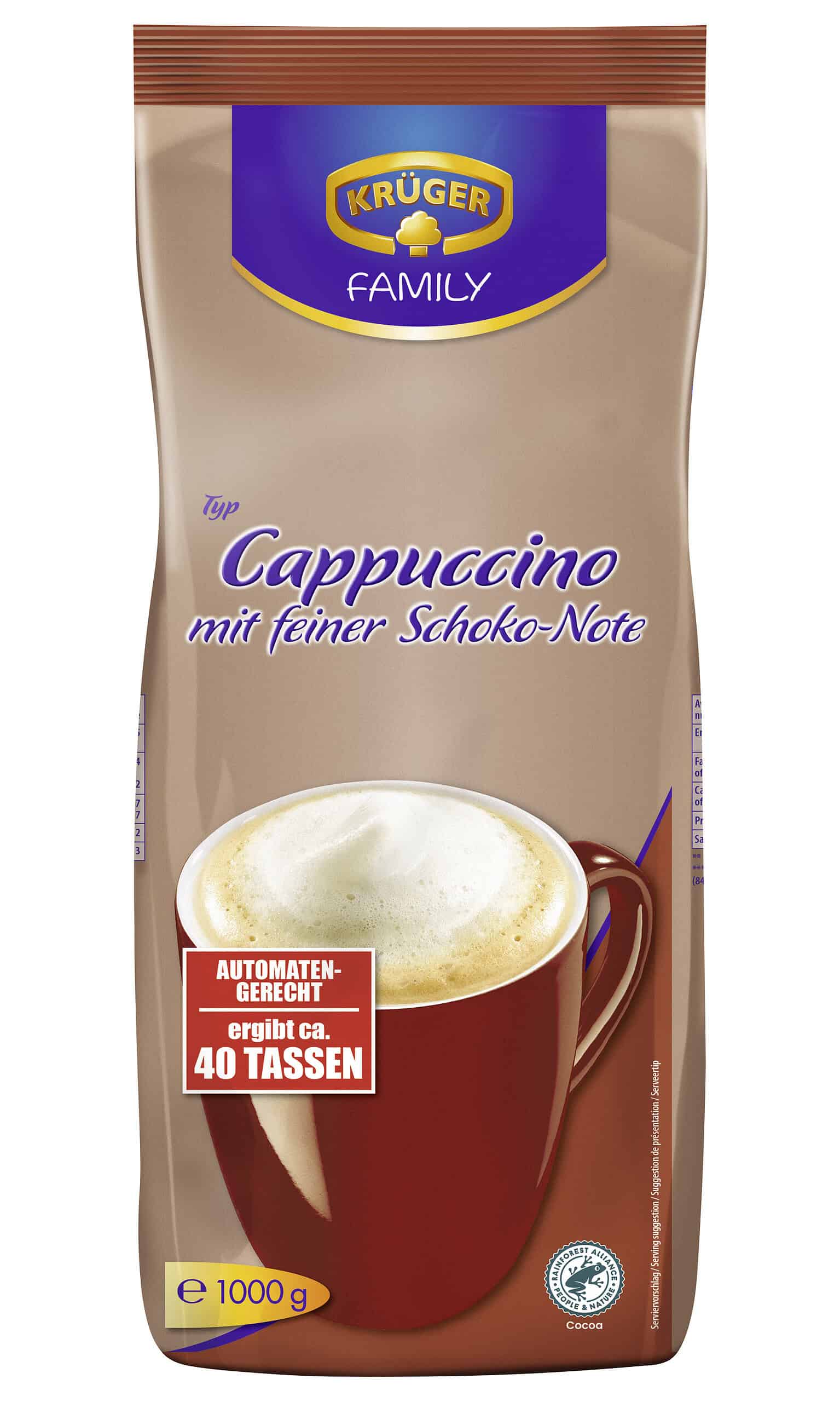 Krüger Cappuccino mit Kakaonote (1 kg)