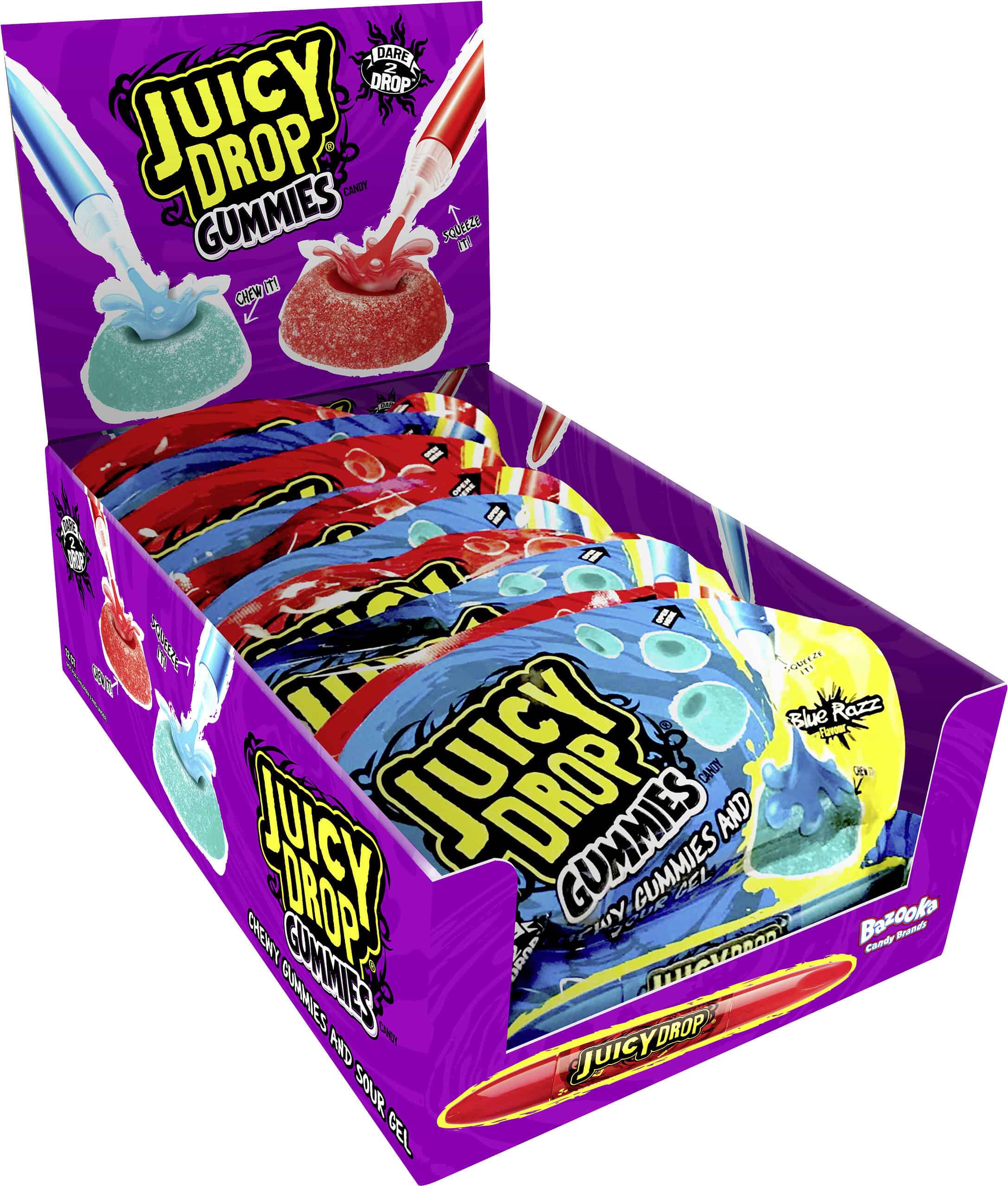Dok Bazooka Juicy Drop Gummies 12 × 57 g (684 g)