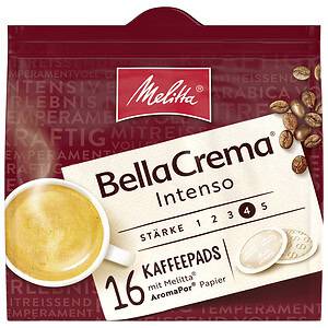 Melitta BellaCrema Pads Vollmundig & Intensiv 16 Stück (105 g)