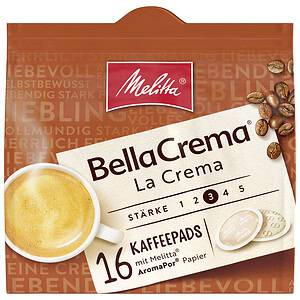Melitta Bella Crema Pads La Crema 16 Stück, (105 g)