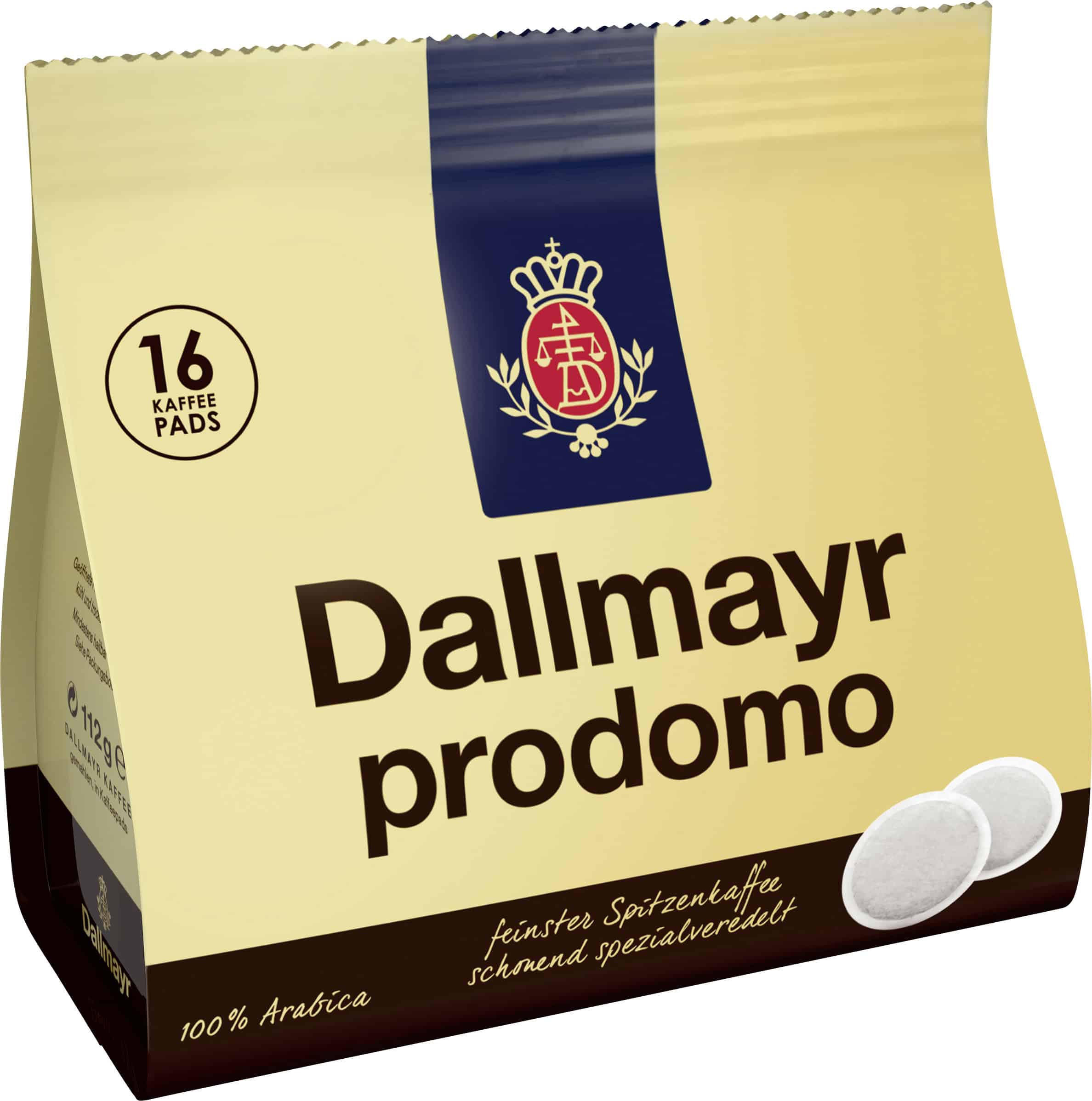 Dallmayr Prodomo Pads 16 Stück (112 g)