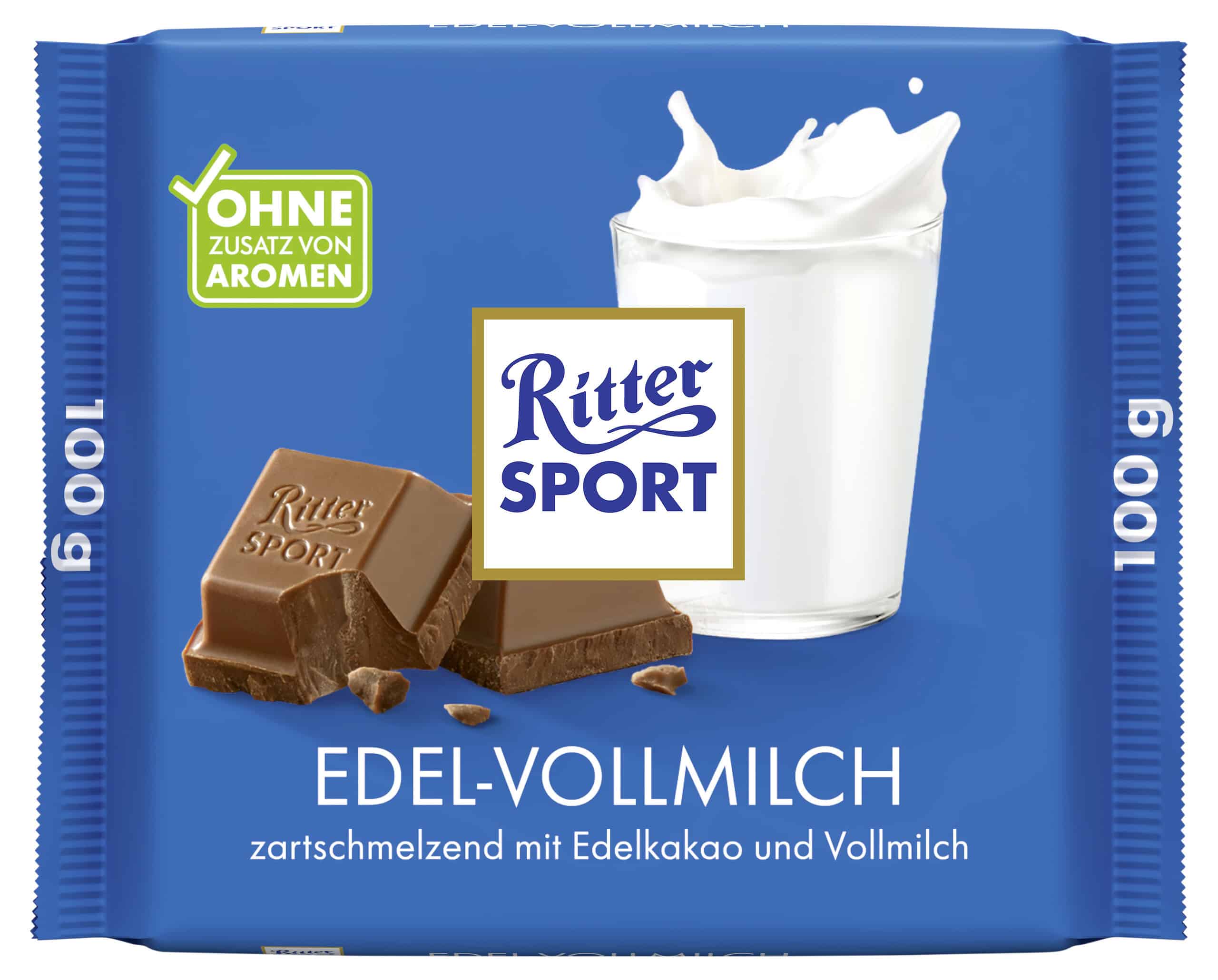 Ritter Sport Edel-Vollmilch Tafel (100 g)