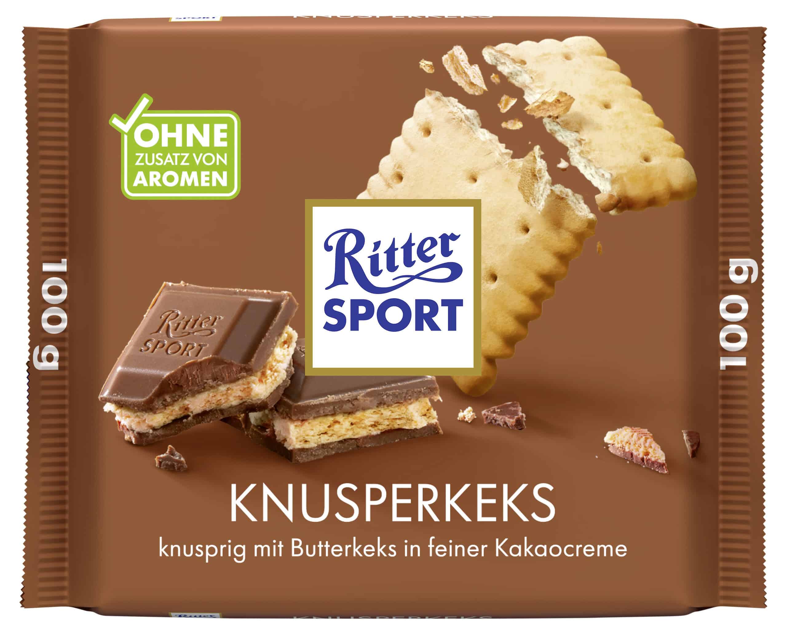 Ritter Sport Knusperkeks Tafel (100 g)