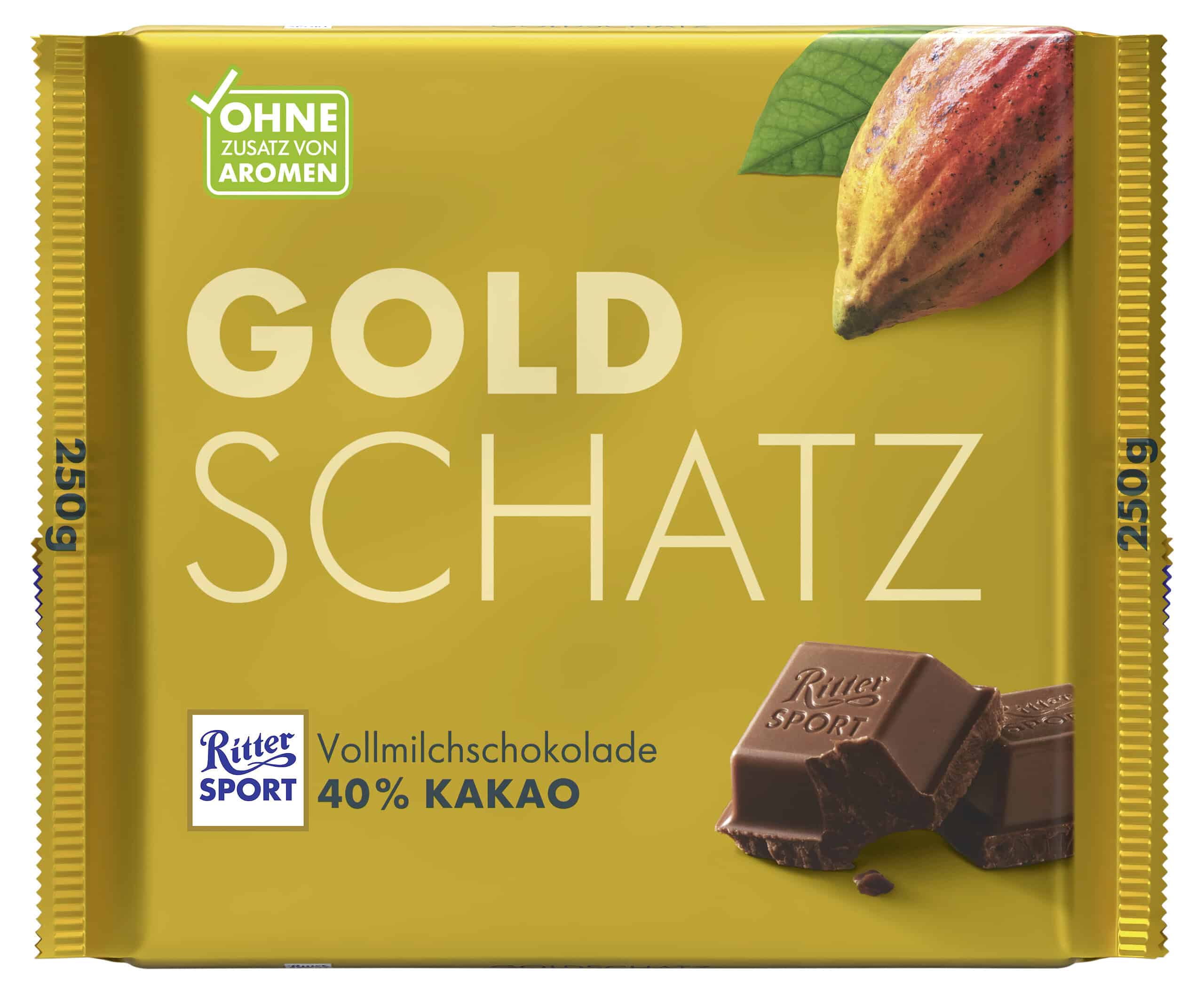Ritter Sport Goldschatz Tafel (250 g)